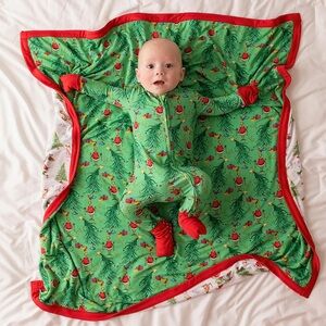 Dr. Seuss Who-ville & Merry Grinchmas Luxette Patoo® Blanket - Posh Peanut